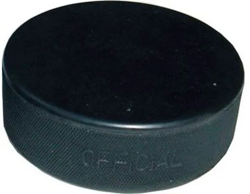 Puk Rulyt Hokejový puk Senior, priemer 75 mm, hrúbka 25 mm, 1 kus v balení