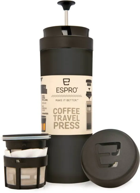 French press ESPRO Travel Press 0,35 l, čierny