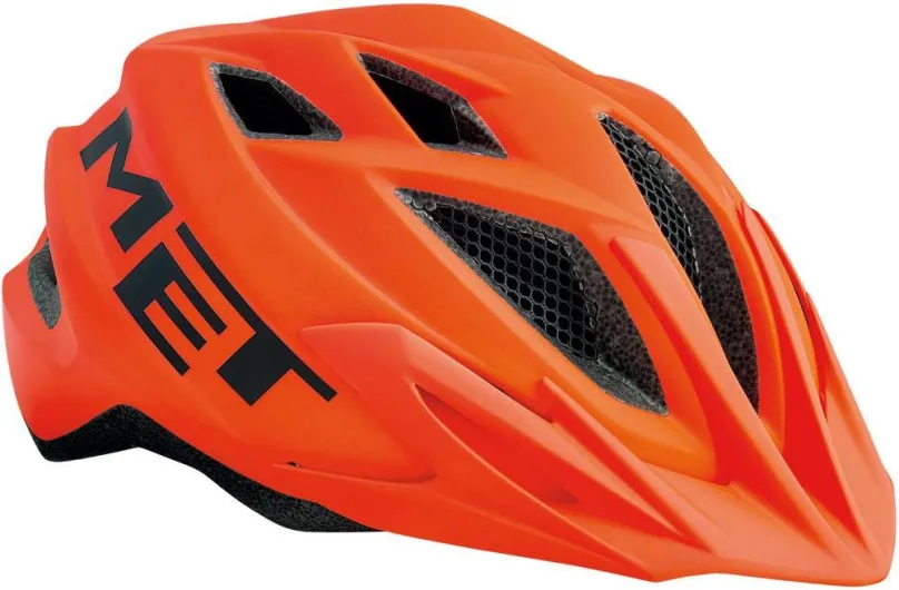 Helma na bicykel MET prilba CRACKERJACK oranžová matná