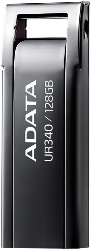 Flash disk ADATA UR340 128 GB, 128 GB - USB 3.2 Gen 1 (USB 3.0), s pútkom na kľúče, materi