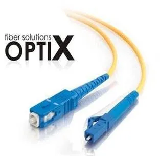 Dátový kábel OPTIX LC-SC optický patch cord 09/125 0,5 m G657A simplex