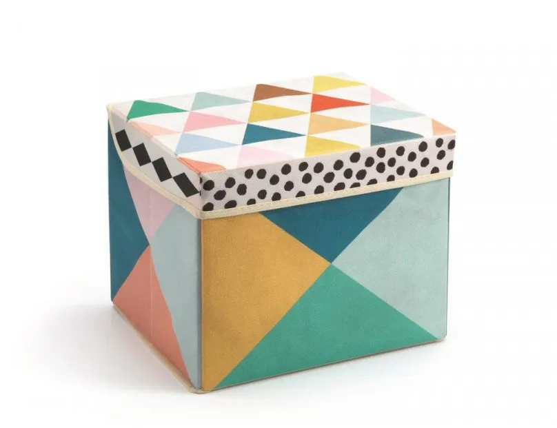 Úložný box Pestrofarebná krabička na hračky