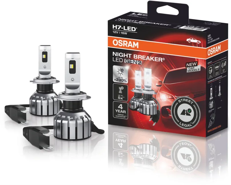 LED autožiarovka OSRAM LED H7 Night Braker BMW X1 (F48) 2015- ,E9 11708 + Canbus