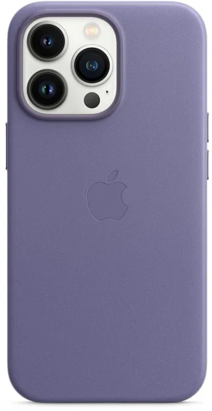 Kryt na mobil Apple iPhone 13 Pro Kožený kryt s MagSafe orgovánovo purpurový