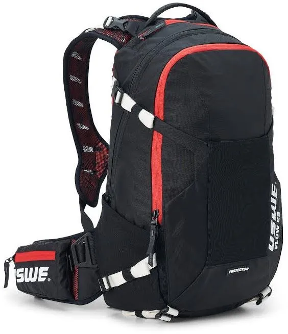 Cyklistický batoh Uswe Flow 25 black/red