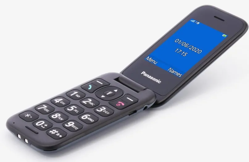 Mobilný telefón Panasonic KX-TU400EXG sivá