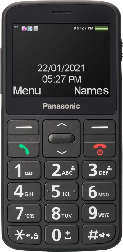 Mobilný telefón Panasonic KX-TU160EXB čierna
