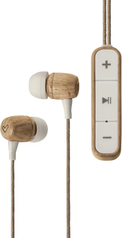Bezdrôtové slúchadlá Energy Sistem Earphones Eco Bluetooth Beech Wood
