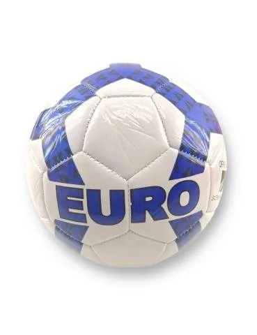 Futbalová lopta EURO veľ. 5, bielo-modrá
