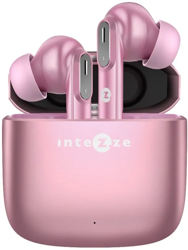 Bezdrôtové slúchadlá Intezze CLIQ pink