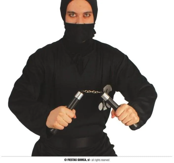 Doplněk ke kostýmu Nunchaku - nunčak - ninja - 18 cm