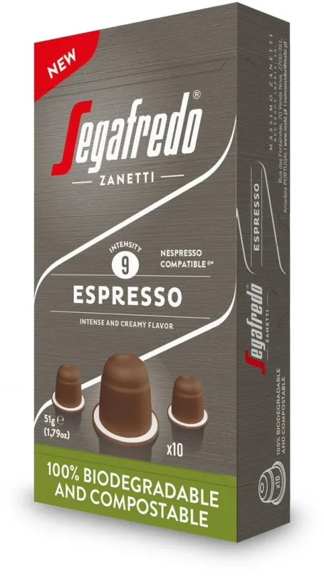 Kávové kapsule Segafredo CNCC Espresso 10 x 5,1 g