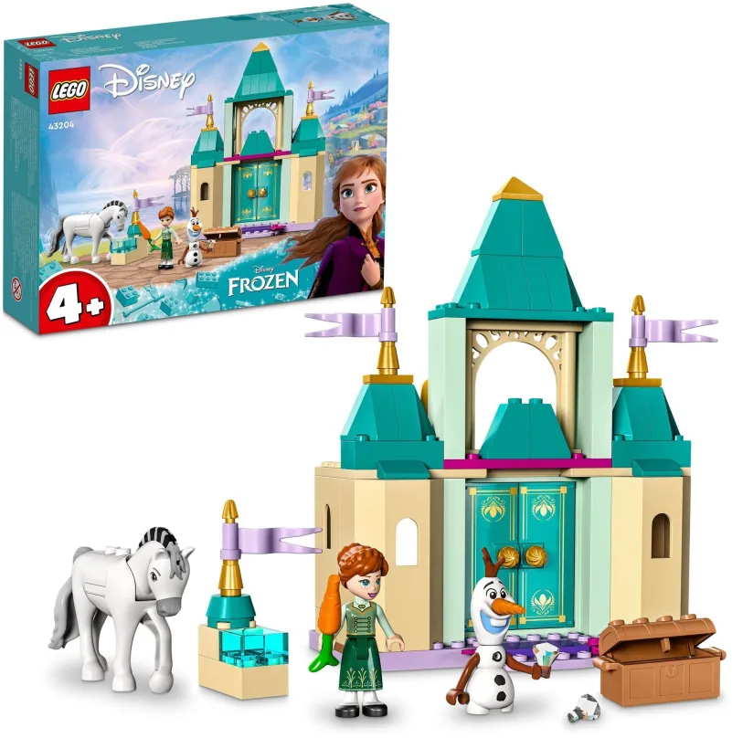 LEGO stavebnica LEGO® I Disney Ľadové kráľovstvo 43204 Zábava na zámku s Annou a Olafom