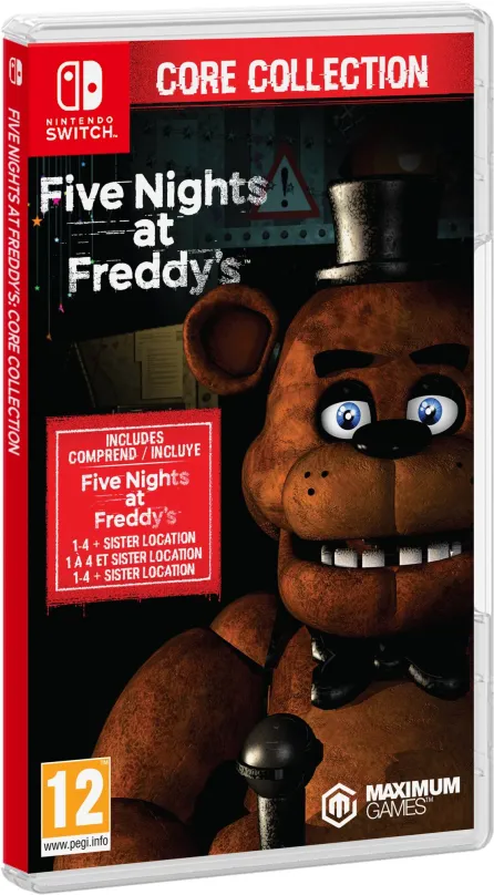 Hra na konzolu Five Nights at Freddys: Core Collection - Nintendo Switch