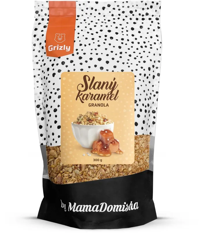 Granola GRIZLY Granola Slaný karamel by @ mamadomisha 300 g