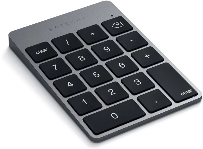 Numerická klávesnica Satechi Aluminum Slim Wireless Keypad - Space Grey