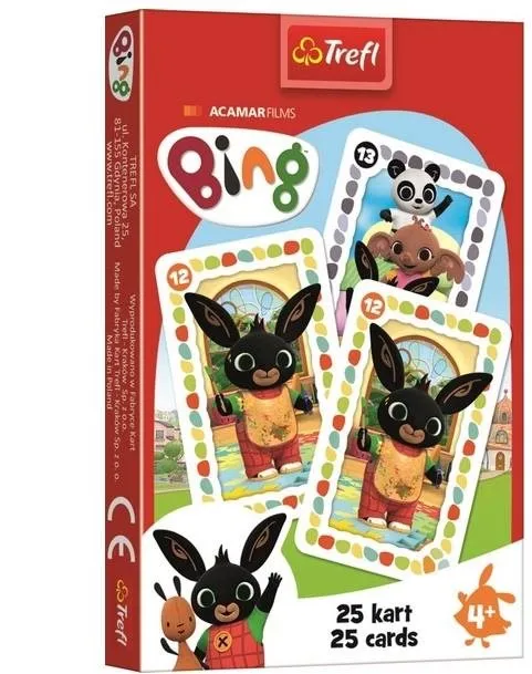 Kartová hra Trefl Čierny Peter Bing Bunny