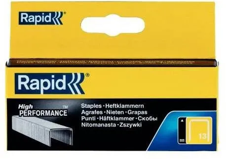 Spony do sponkovačky RAPID High Performance, 13/8 mm, krabička - balenie 2500 ks