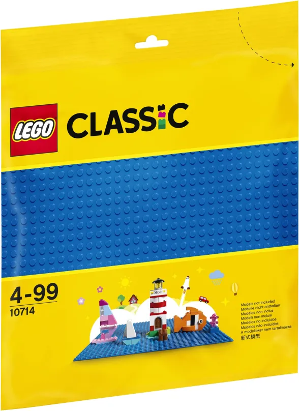 LEGO stavebnice LEGO Classic 10714 Modrá podložka na stavanie