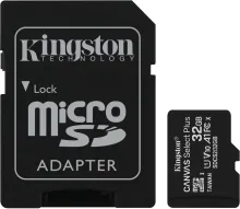 Pamäťová karta Kingston MicroSDHC 32GB Canvas Select Plus + SD adaptér