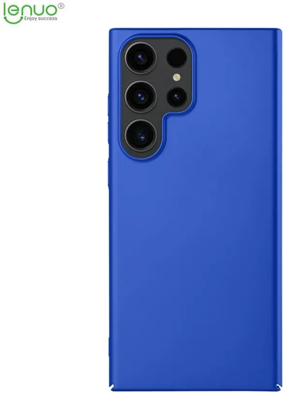 Kryt na mobil Lenuo Leshield obal pre Samsung Galaxy S23 Ultra, modrá