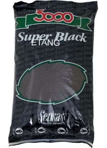Sensas Vnadiaca zmes 3000 Super Black Etang (Jazero-čierna) 1kg