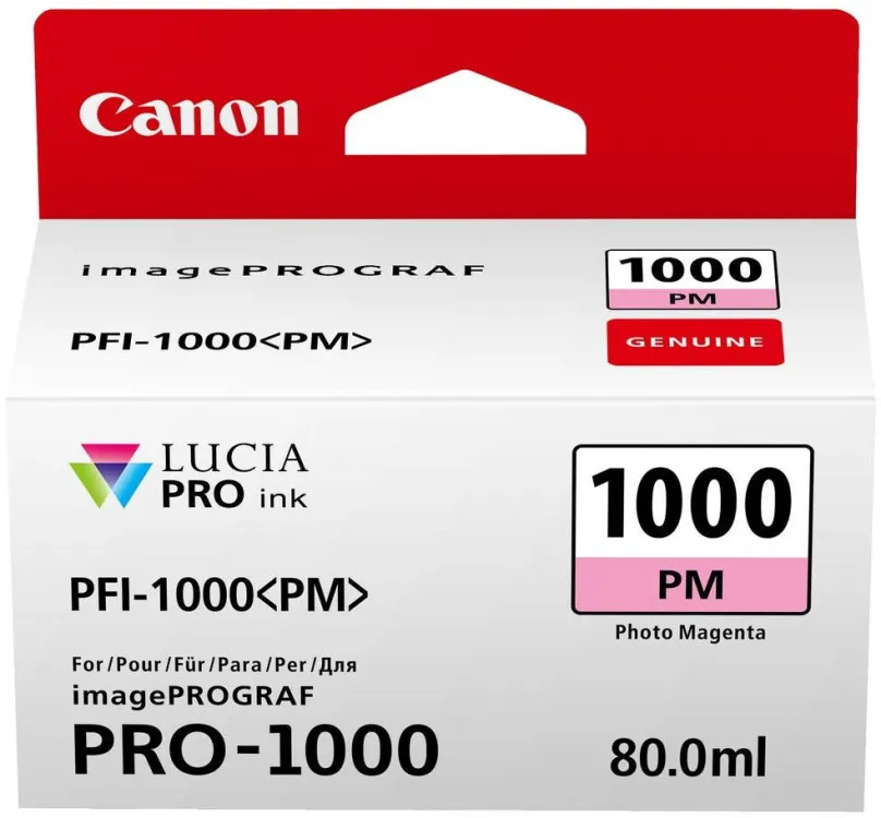 Cartridge Canon PFI-1000P foto purpurová