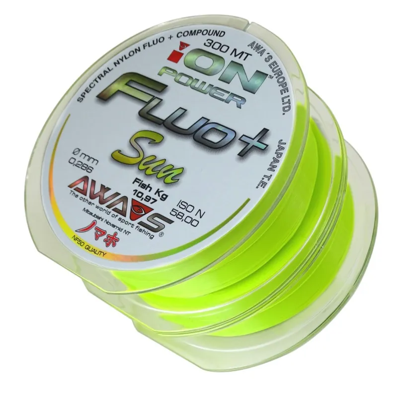 AWA-S Vlasec Ion Power Fluo Sun 2x300m 0,181mm 4,5kg