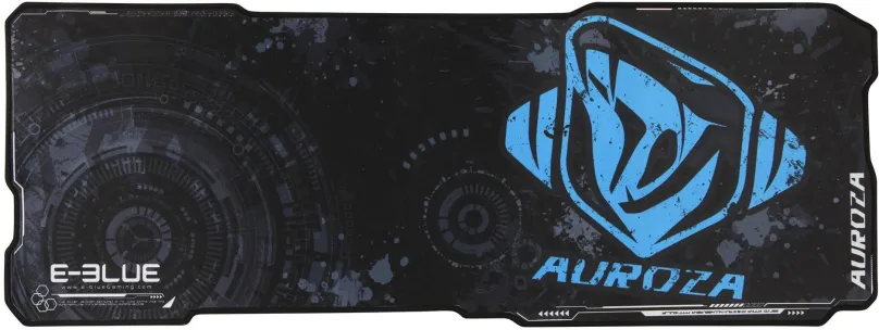 Herná podložka pod myš E-Blue Auroza XL čierno-modrá