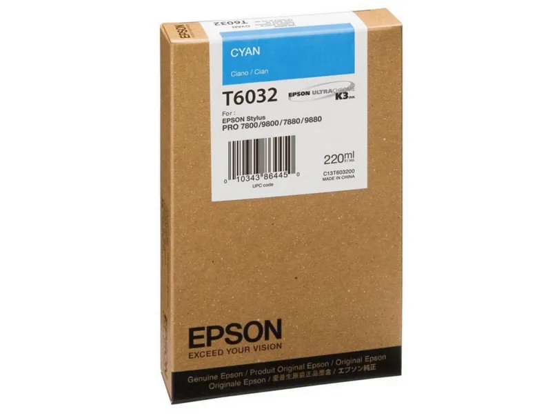 Epson T603 Cyan 220 ml