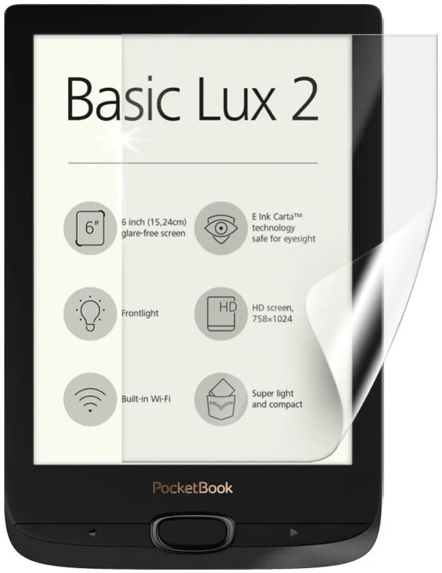 Ochranná fólia Screenshield POCKETBOOK 616 Basic Lux 2 na displej