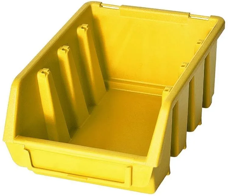 Box na náradie Patrol Plastový box Ergobox 2 7,5 x 16,1 x 11,6 cm, žltý