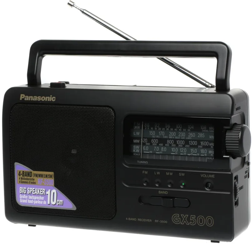 Rádio Panasonic RF-3500E9-K čierna