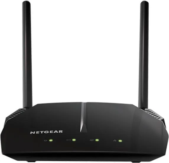 WiFi router Netgear R6120, s WiFi 5, 802.11 s/b/g/n/ac, až 867 Mb/s, dual-band (2.4 GHz 30