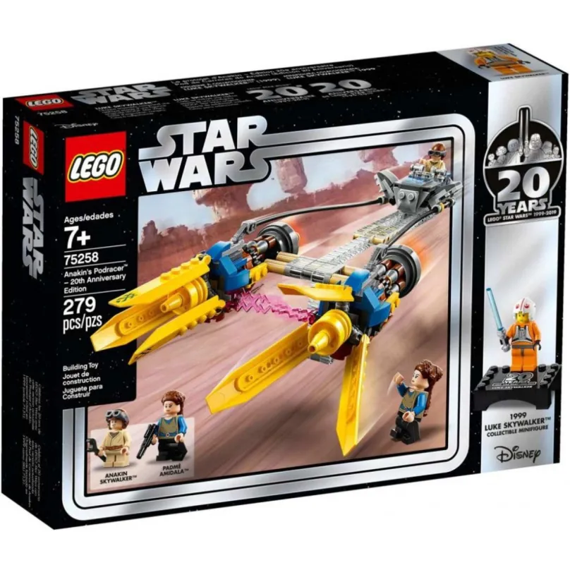 LEGO stavebnice LEGO Star Wars 75258 Anakinov klzák - edícia k 20. výročiu