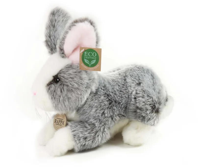 Plyšák RAPPA Plyšový králik ležiaci 23 cm, Eco-Friendly