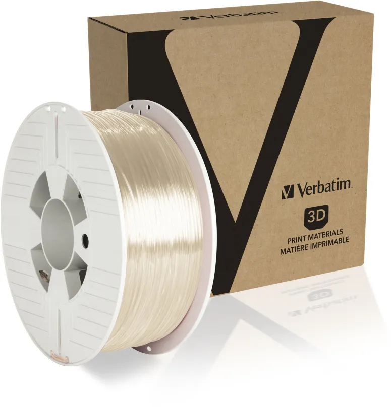 Filament Verbatim PET-G 1.75mm 1kg transparentné