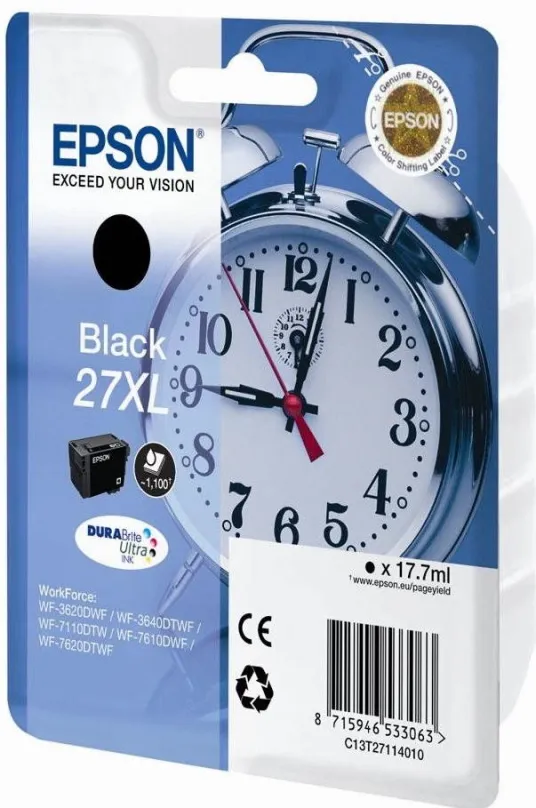 Cartridge Epson T2711 27XL čierna