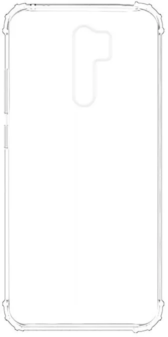 Kryt na mobil Hishell TPU Shockproof pre Xiaomi Redmi 9 číry