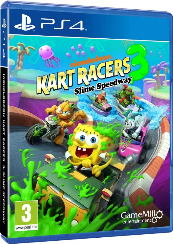 Hra na konzole Nickelodeon Kart Racers 3: Slime Speedway - PS4