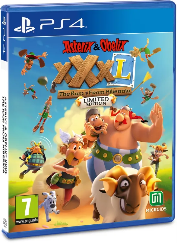 Hra na konzole Asterix a Obelix XXXL: The Ram From Hibernia - Limited Edition - PS4