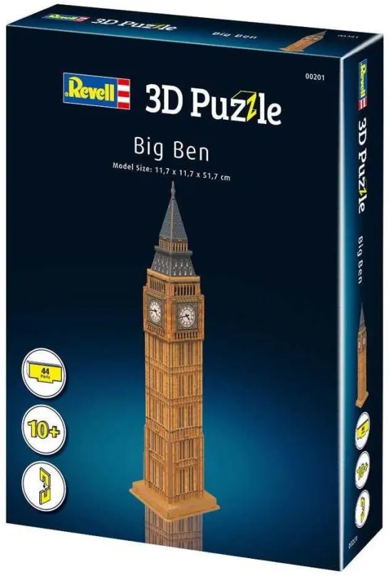 3D puzzle 3D Puzzle Revell 00201 - Big Ben