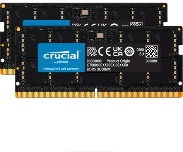Operačná pamäť Crucial SO-DIMM 16GB KIT DDR5 5200MHz CL42