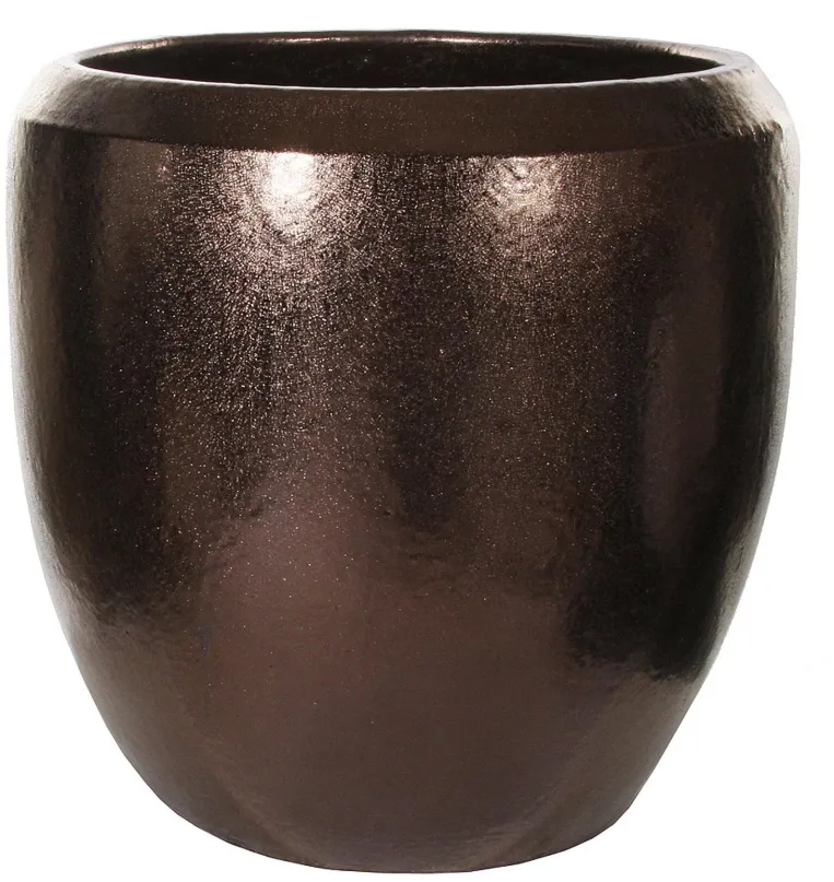 Váza Shishi hnedá metalíza, 50 cm