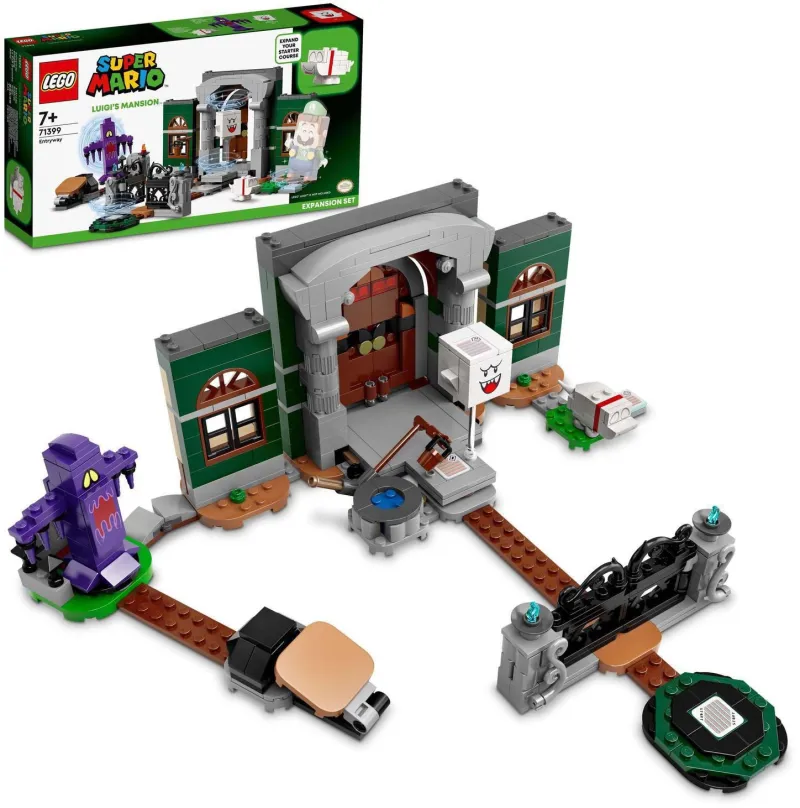 LEGO stavebnica LEGO® Super Mario™ 71399 Luigiho sídlo – Vchod – rozširujúci set