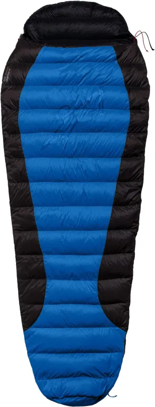 Spací vak Warmpeace Viking 300 WIDE - 180 cm R - blue/grey/black