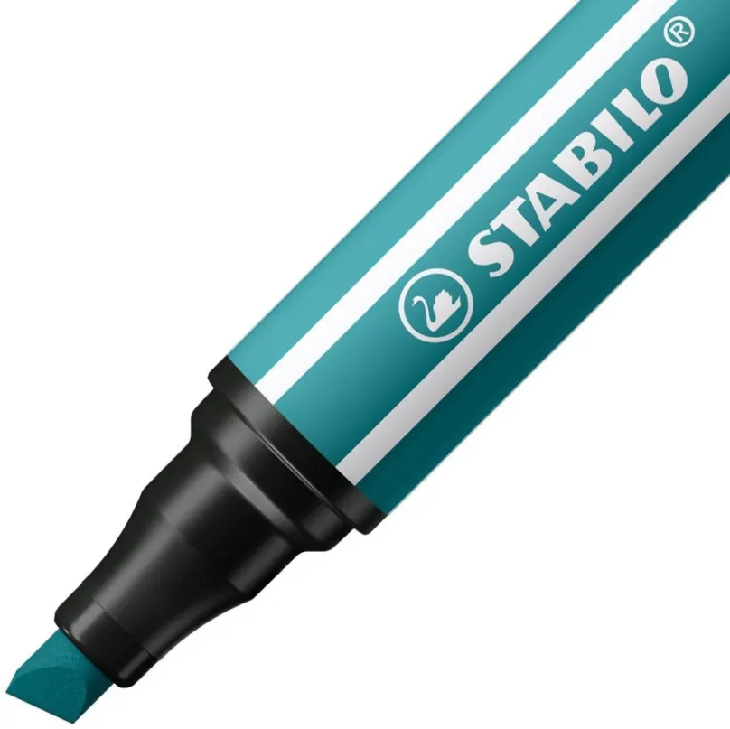Fixy STABILO Pen 68 MAX - tyrkysovo modrá