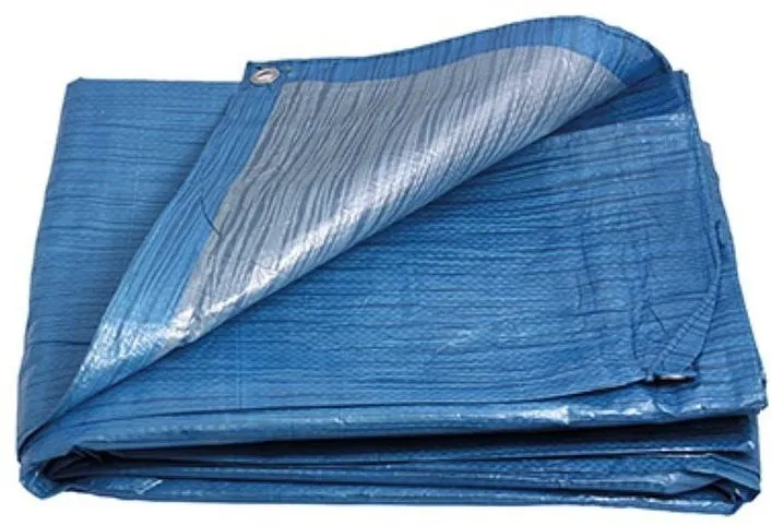 Zakrývacia plachta Plachta zakrývacia STANDARD, 3 x 4 m, modro - strieborná, ENPRO
