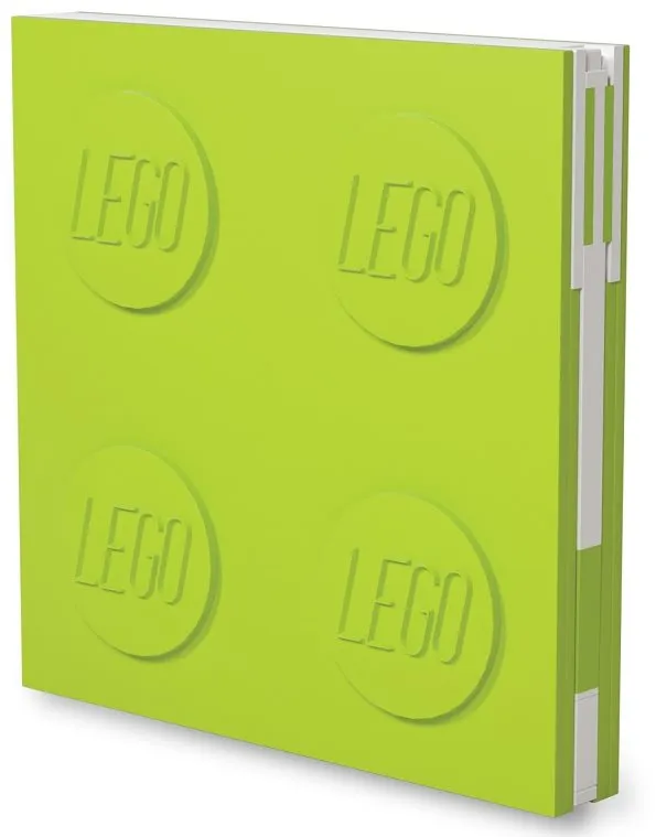 Zápisník LEGO zápisník - svetlo zelený