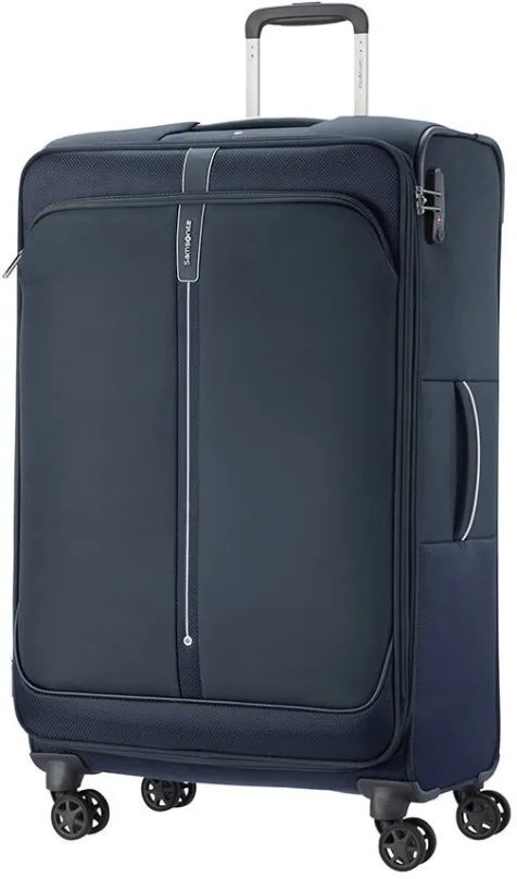 Cestovný kufor Samsonite Popsoda Spinner 78 EXP Dark Blue